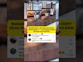 biawak kecil belajar joget 🦎🤣#shorts #funny #viral
