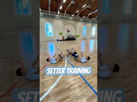 Great setter training volleyball #волейбольныйчеллендж #volleyballchallenge