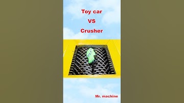 The sound of this crusher really relieves stress.