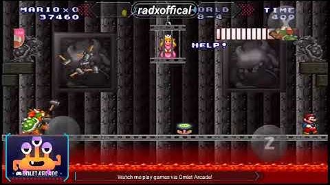 Mario Forever Android World 8 game play