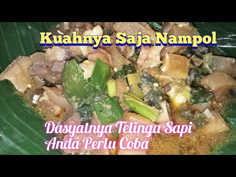 Cara Memasak Telinga Sapi