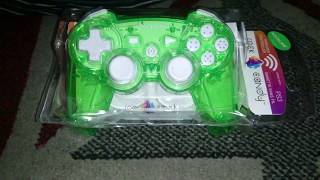 Nostalgamer Unboxing Rock Candy Aqua Lime Wireless Sony Playstation 3 PS3 Controller PAL Version