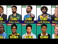 Famous cricketers then and now age transformation