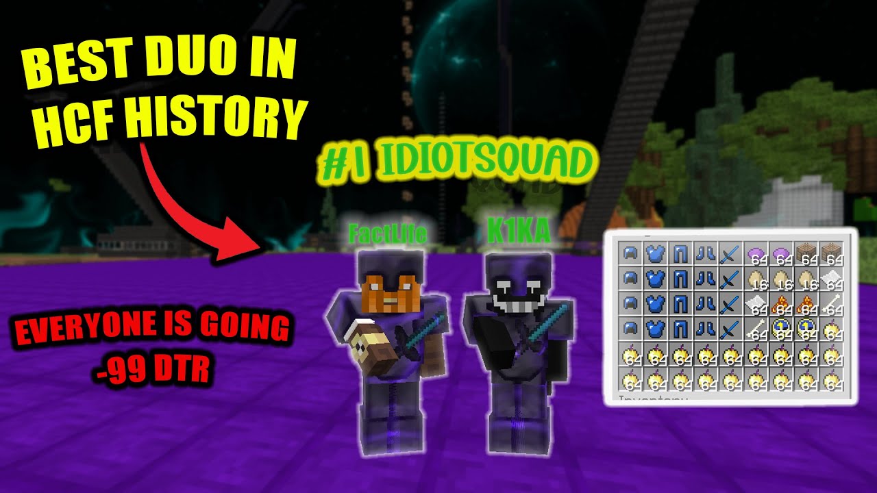 BEST DUO IN HCF HISTORY... | MINECRAFT HCF - YouTube