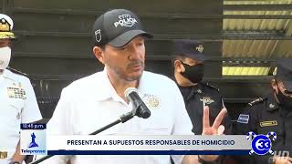 #Teleprensa33 |  Presentan a presuntos responsables de ataque armado