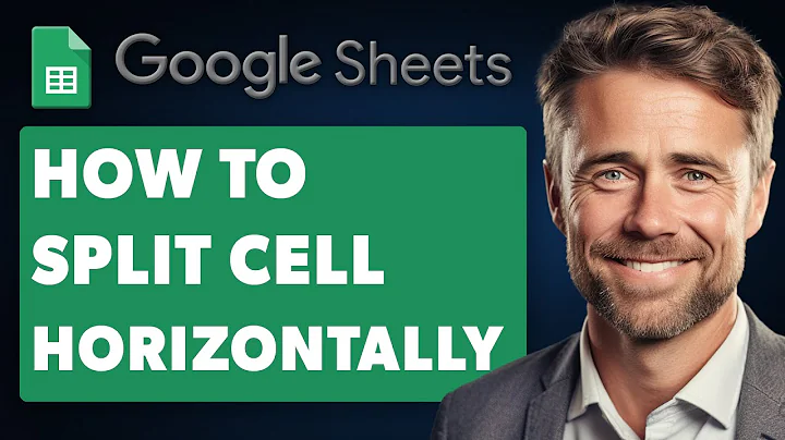 How to Split a Cell Horizontally in Google Sheets (Full 2025 Guide)