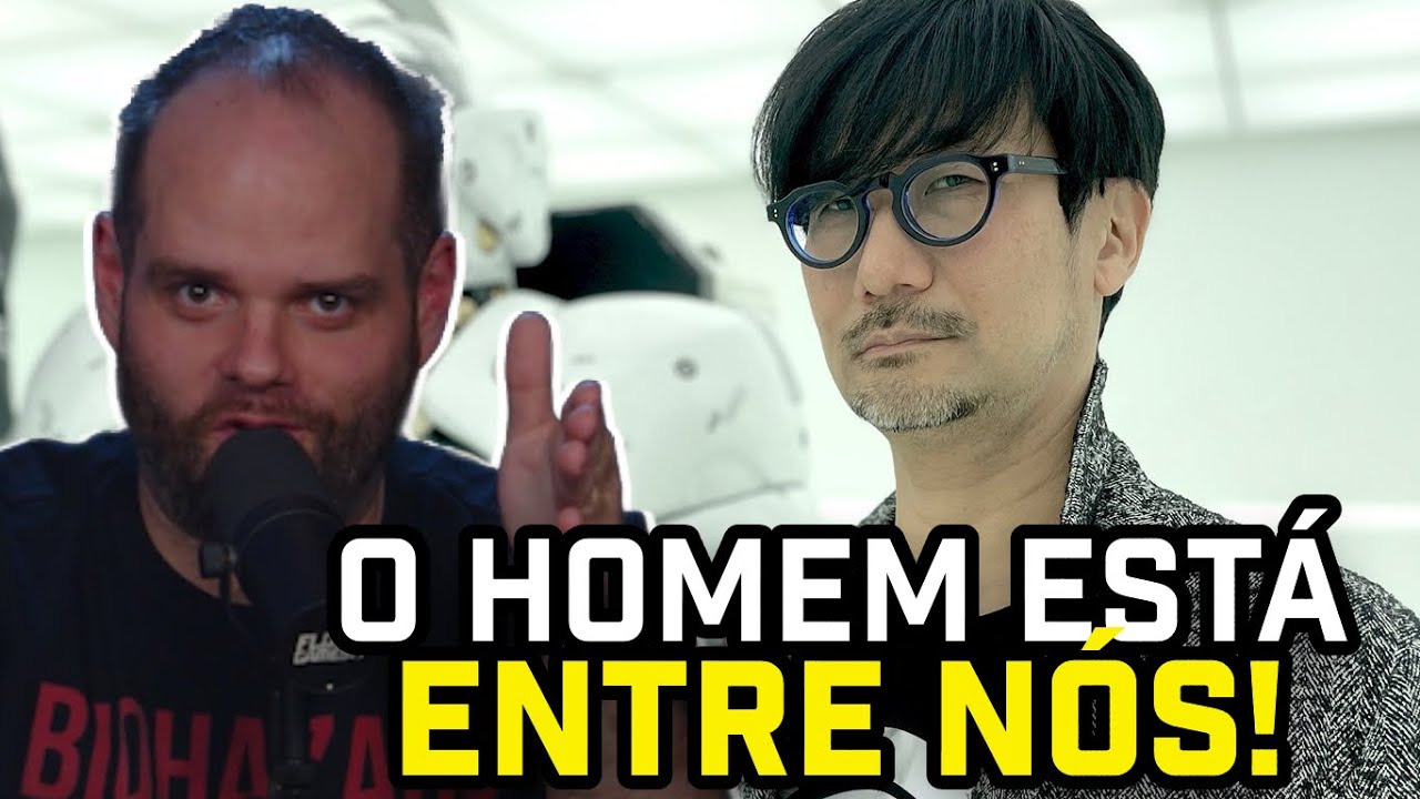 O KOJIMA APARECEU no FLOW GAMES 