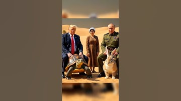 Trump & Putin 🐢🐇 Funny 🤣 Parody 😱#shorts