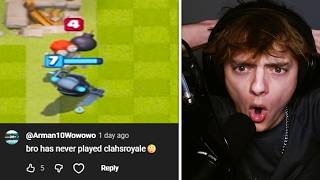 Bro Has Never Played Clash Royale 💔🥀