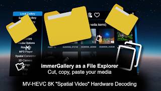immerGallery as a File Explorer + MV-HEVC Hardware Decoding screenshot 3