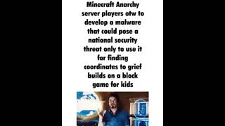 Minecraft Anarchy Server Players OTW To... | #shorts #2b2t #minecraft