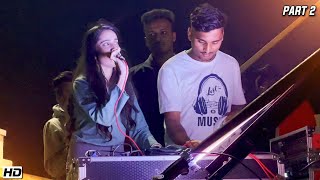 DJ Akash Phaltan & DJ Neha Kolhapur With Sanyog Sound | Miking | Wedding | 2023 | Lady DJ | Part 2 🔥