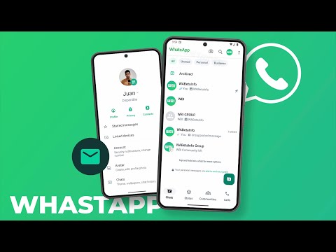 WhatsApp se actualiza: Nueva Interfaz, Configuración, cuentas y más!