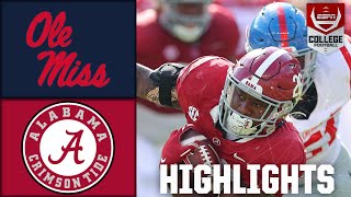 Ole Miss Rebels vs. Alabama Crimson Tide | Full Game Highlights