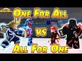 One For All VS All For One | Boku No Roblox Remastered