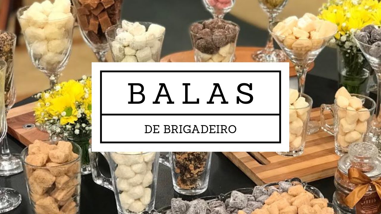 BALAS DE BRIGADEIRO | Aprenda a fazer