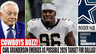 🚨Cowboys Rumor Alert: Dallas Monitoring Carl Granderson as Potential 2026 Defensive Weapon