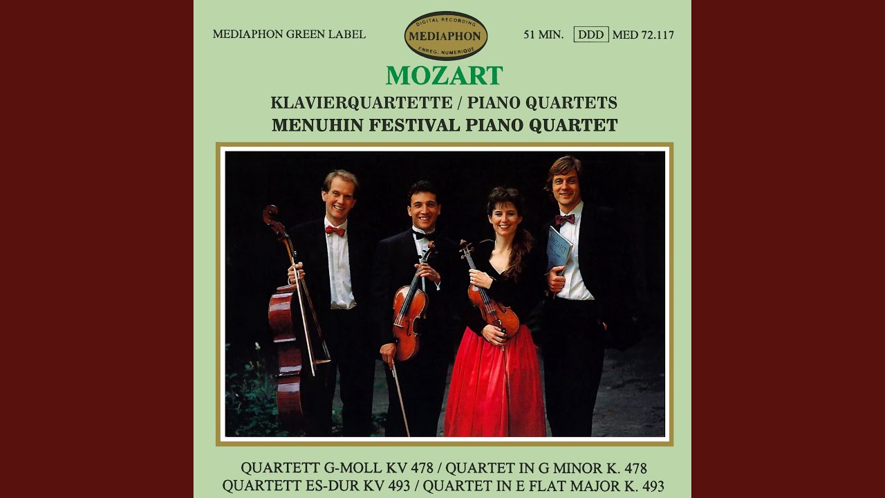 Obejrzyj Piano Quartet No. 1 in G Minor, K. 478: III. Rondeau w YouTube Obejrzyj Piano Quartet No. 1 in G Minor, K. 478: III. Rondeau w YouTube
