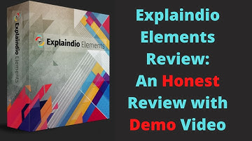Explaindio Elements Review - An Honest Review with Demo Video