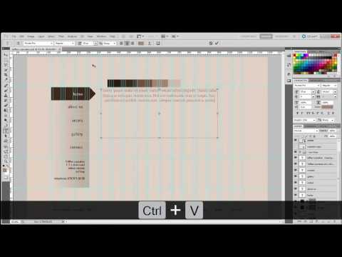 Photoshop tutorial part2 - how to design a professional website mock-up in photoshop cs5