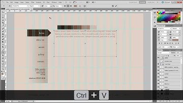 Photoshop tutorial part2 - how to design a professional website mock-up in photoshop cs5
