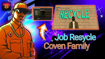 Job Resycle in Coven Family (Craft Weapon) 🔫 🧡♻️