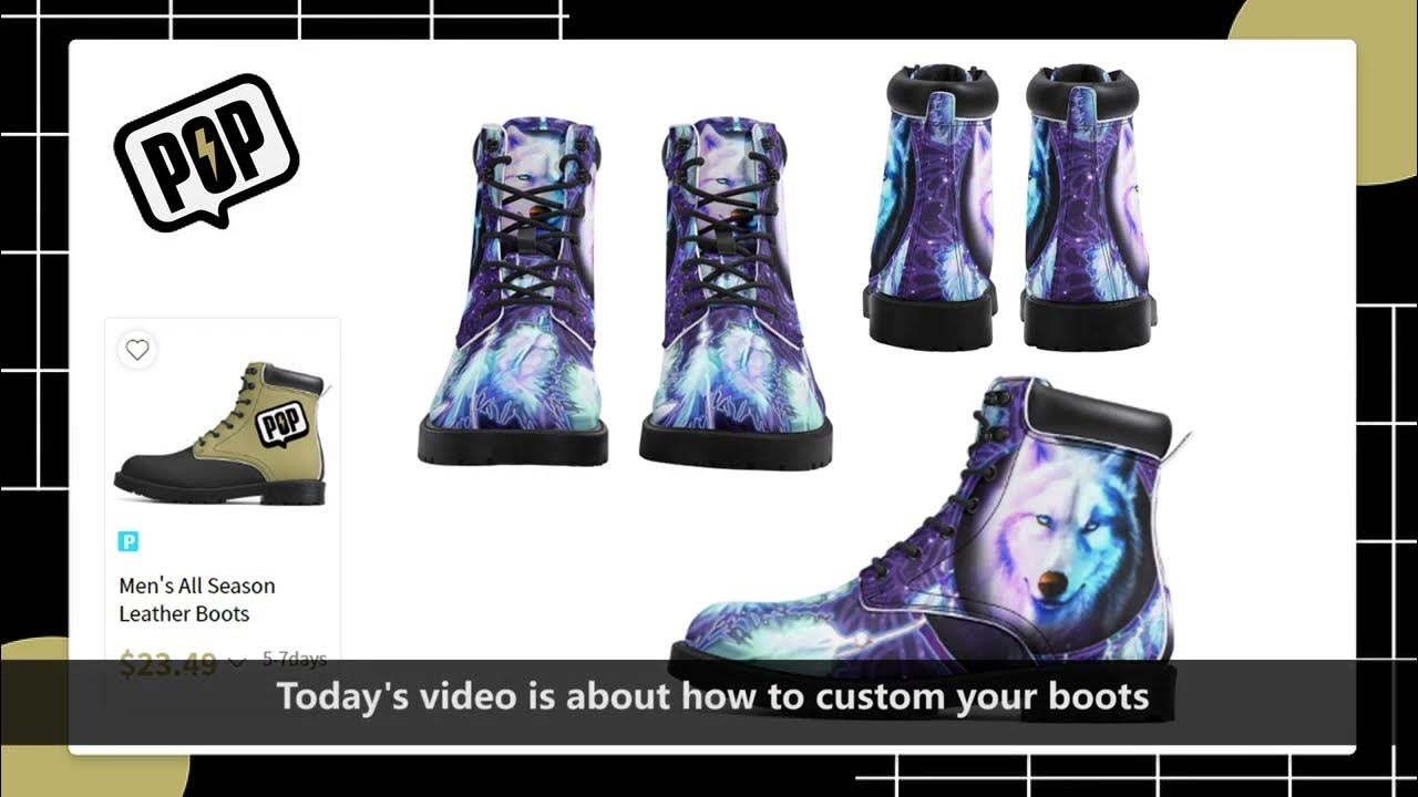 POPCUSTOMS All Season Leather Boots Design Guide YouTube