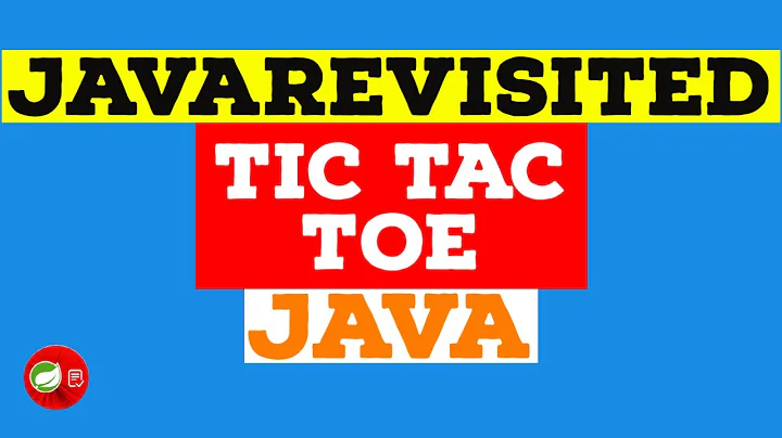 Java Project - How to Create a Tic Tac Toe Games