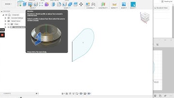 Fusion 360: Dimension, Revolve, and Shell