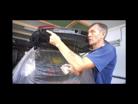 Kia Sportage ремонт крышки багажника