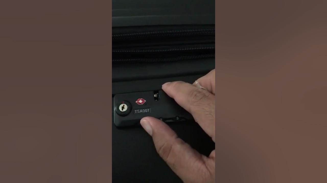 How to Setup or Reset TSA Lock YouTube