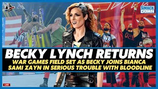 SmackDown 11/25/22 Review | Becky Lynch RETURNS For WAR GAMES, Survivor Series GO HOME