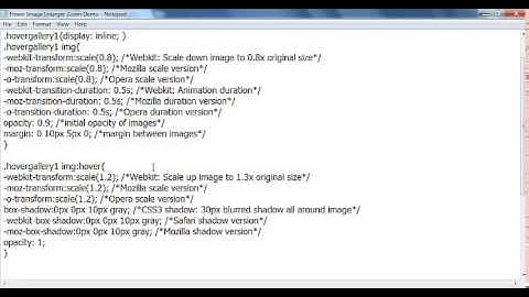 How to upload Hover Image Enlarger Zoom into WebStarts