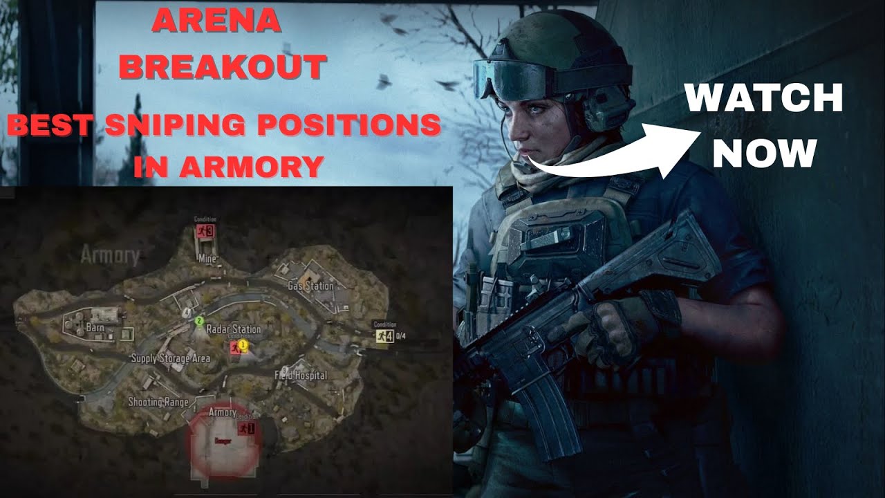 5 Best Sniping Spots You Must Know In Armory 😱