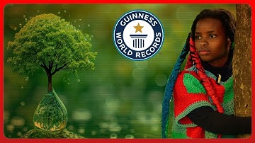 22-year-old environmental activist Truphena Muthoni set to break tree hugging record
