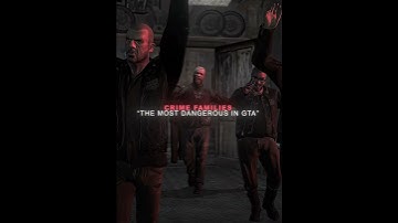 GTA’s Most Dangerous Crime Families 🔥 | #gta #shorts