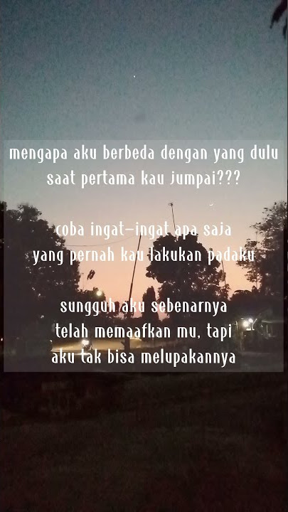 Video status WA kata-kata sedih patah hati