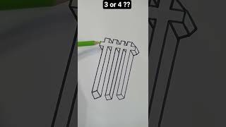 3 Or 4 viral puzzle trending youtubeshorts illusion funny viral trend 