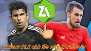 how to extract Dream leage soccer zip file via zarchiver(Tanwer) screenshot 5