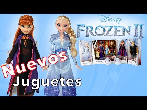 FROZEN 2 Muñecas y Nuevos Juguetes de Elsa y Anna - Muñecas de la Nueva Película de Frozen - YouTube