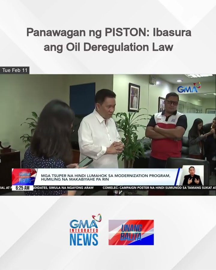 Panawagan ng PISTON – Ibasura ang Oil Deregulation Law | Unang Balita