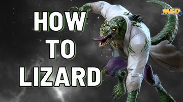 How To Effectively Use The Lizard | Marvel Contest of Champions
