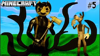 Boris Gets Attacked By Sammy Lawrence - Bendy Minecraft Adventures 5