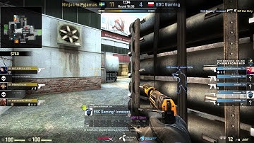 Dreamhack Winter 2014 CS:GO | Group C.5 Decider Match | NiP vs ESC Gaming