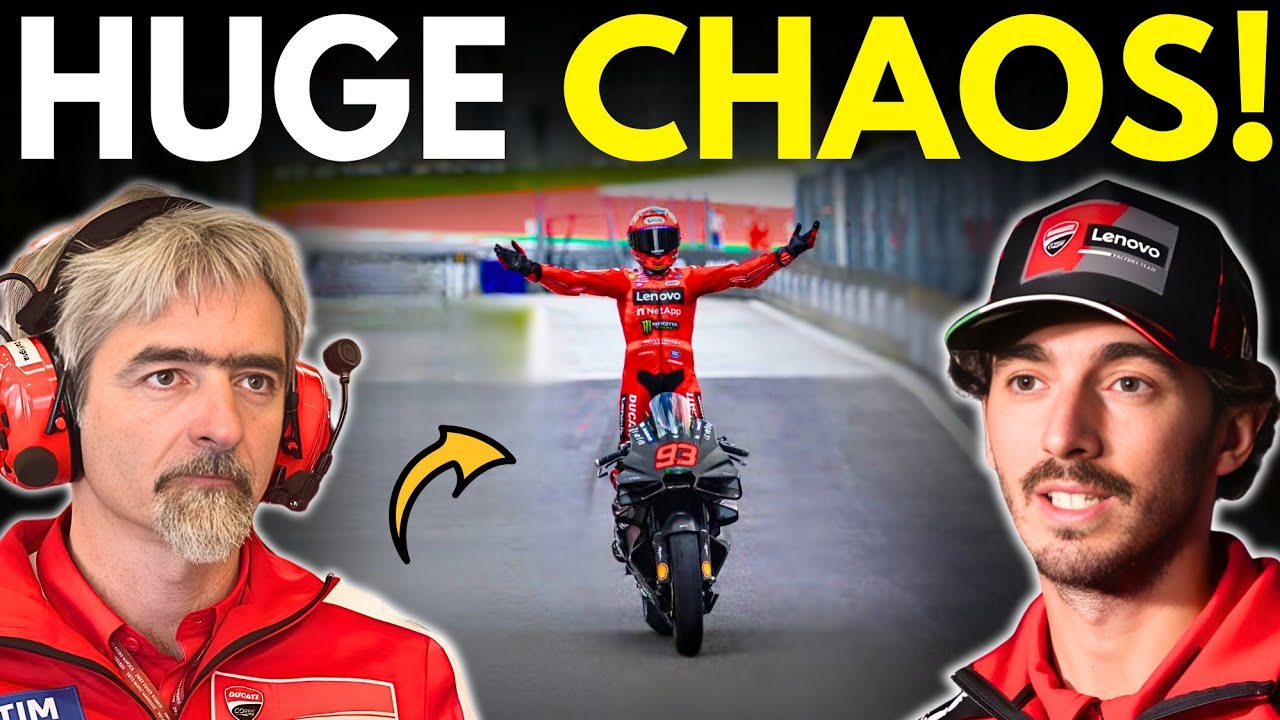 HUGE CHAOS At Ducati After Marquez & Bagnaia's CONTRACT SITUATION HEATS UP Ahead Of MotoGP 2027!