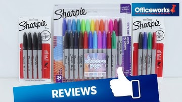 Sharpie Fine Permanent Markers Overview