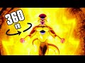 360° EPIC GOLDEN FRIEZA TRANSFORMATION! FRIEZA VS SUPERMAN