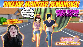 SAKURANI DIKEJAR SEMANGKA RAKSASA!! UPDATE TERBARU 1.036 SAKURA SCHOOL SIMULATOR 2020!! PART 118