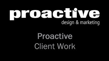 Proactive - Welcome To A Proactive World