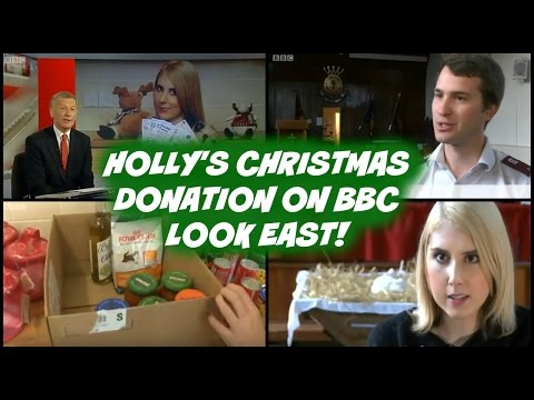 Salvation Army Coupon Shop Donation on BBC Look East (2014)